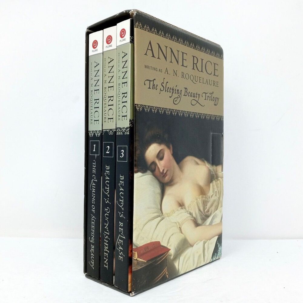 Anne Rice Sleeping Beauty Trilogy 3 Book Set Plume PB Roquelaure - Picture 6 of 8
